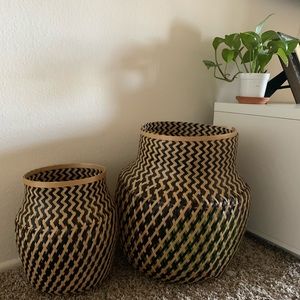 West Elm Woven Baskets